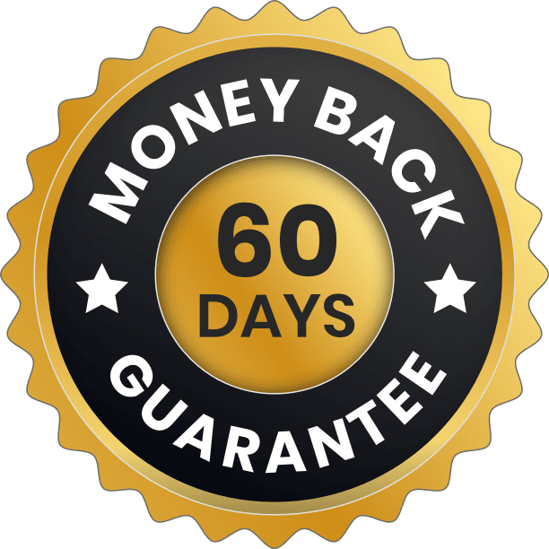 60 days money back guarantee